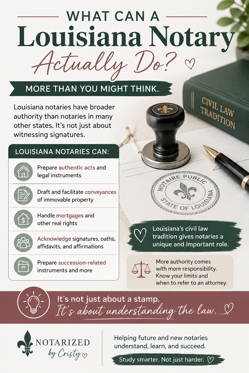 What Can a Louisiana Notary Actually Do? More Than You Might Think
